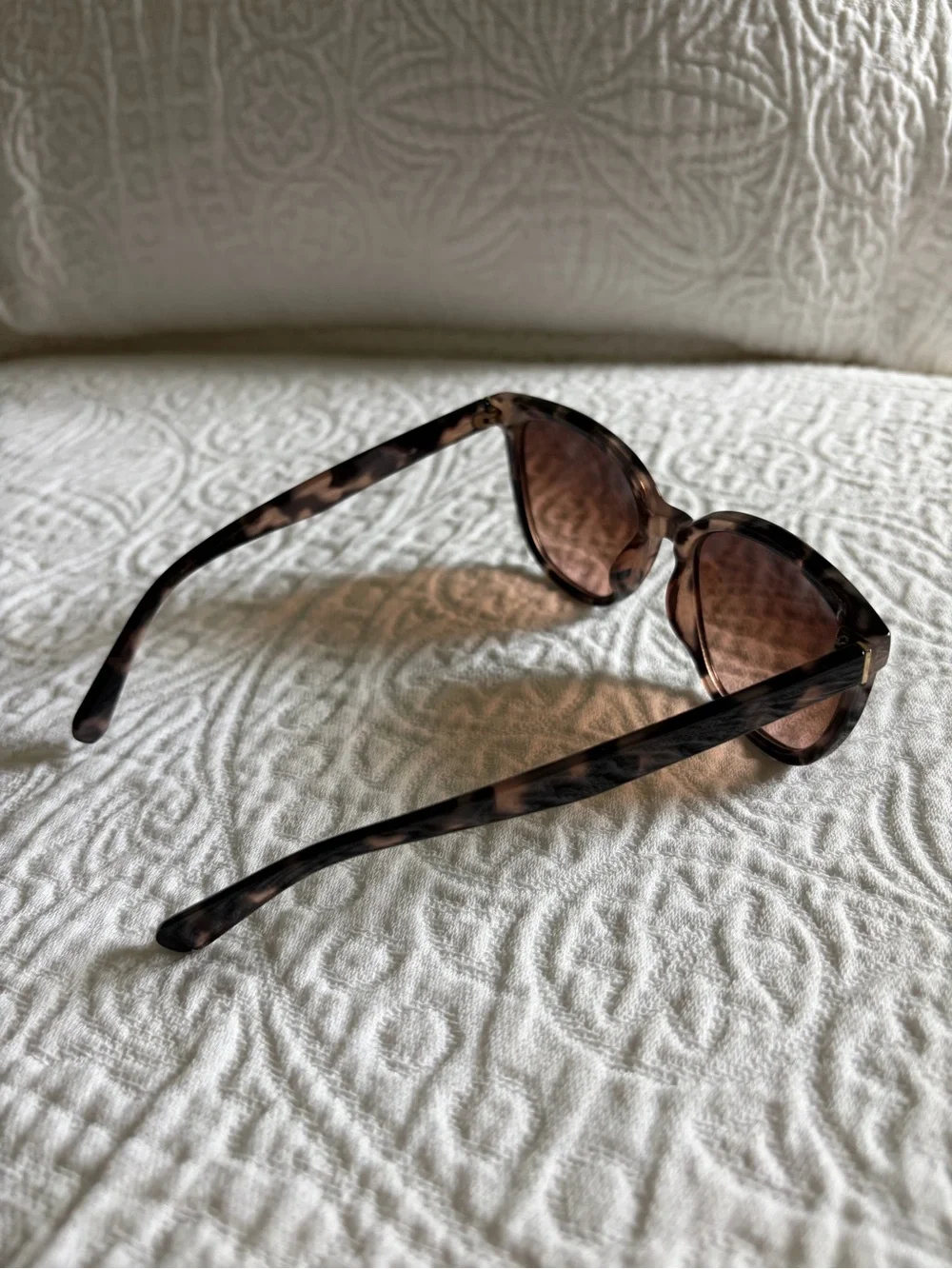 Ann Taylor Tortoiseshell Brown Gradient Lens Women's Sunglasses